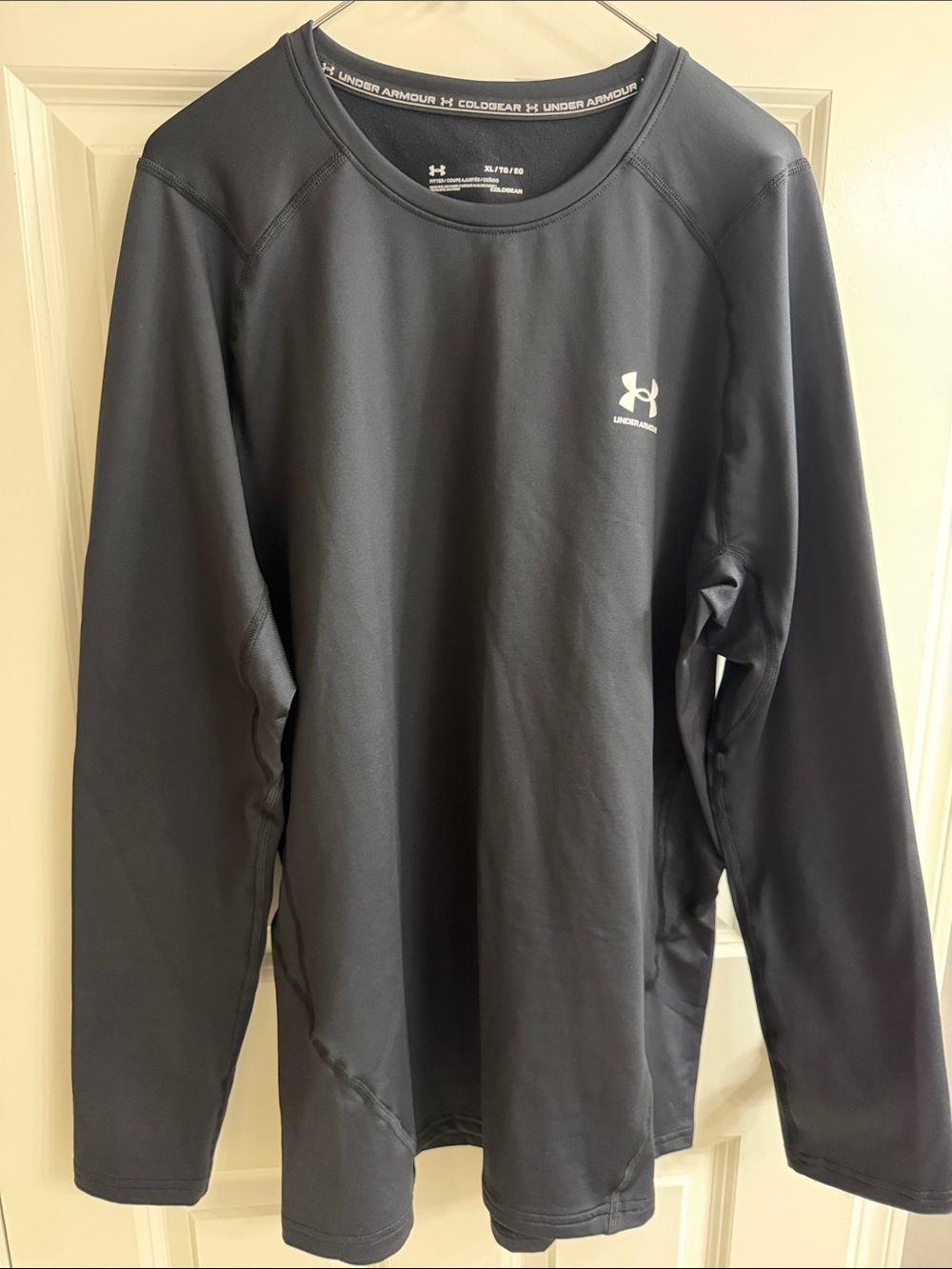 Under Armour Black Long-Sleeve Performance ColdGear Top